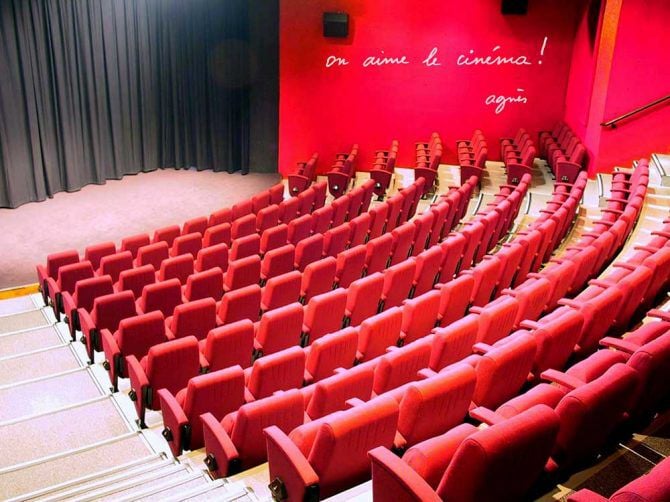 agn&egrave;s b. cinema opened