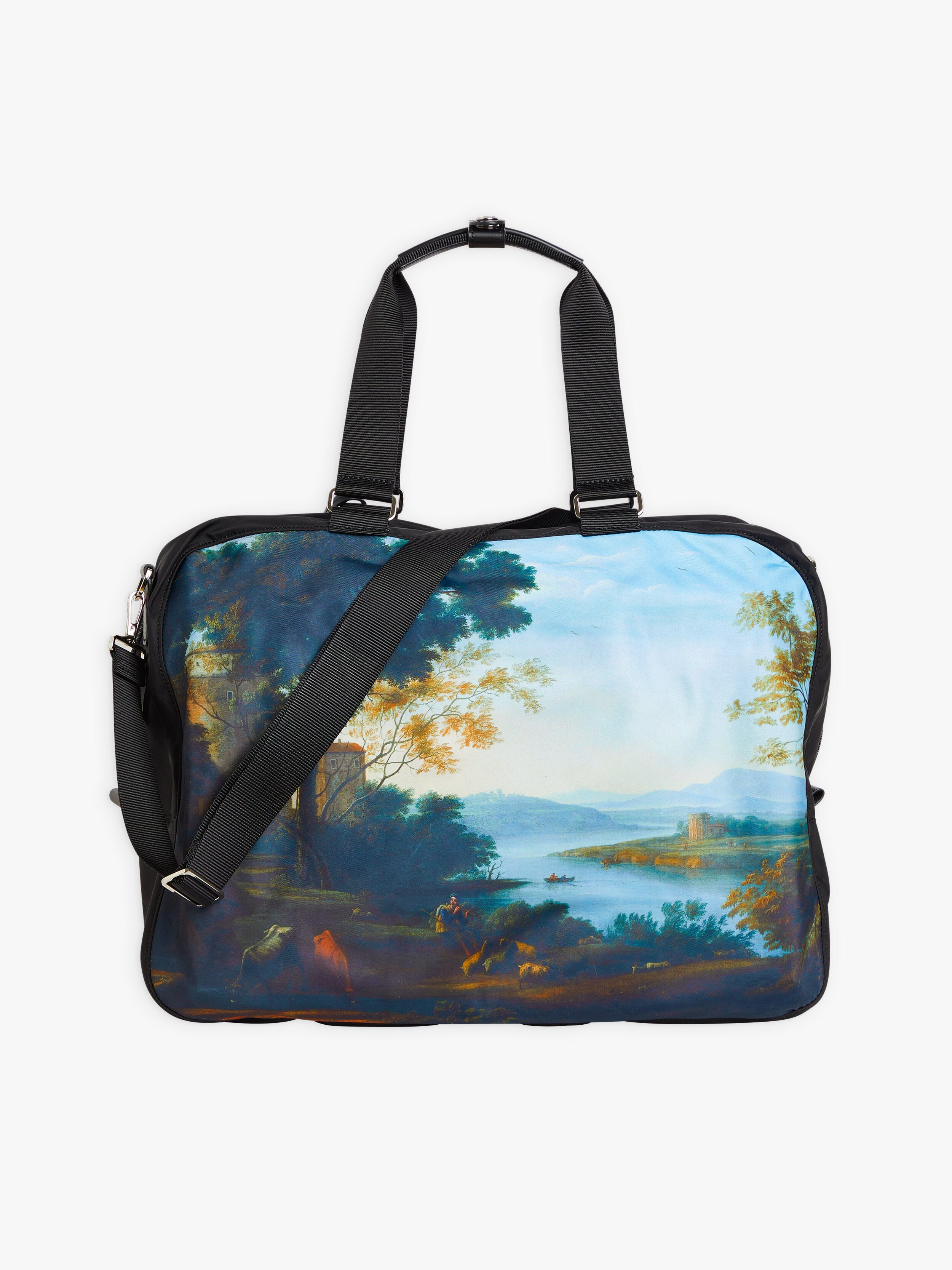 Boston bag agn&egrave;s b. inspired by the Louvre
