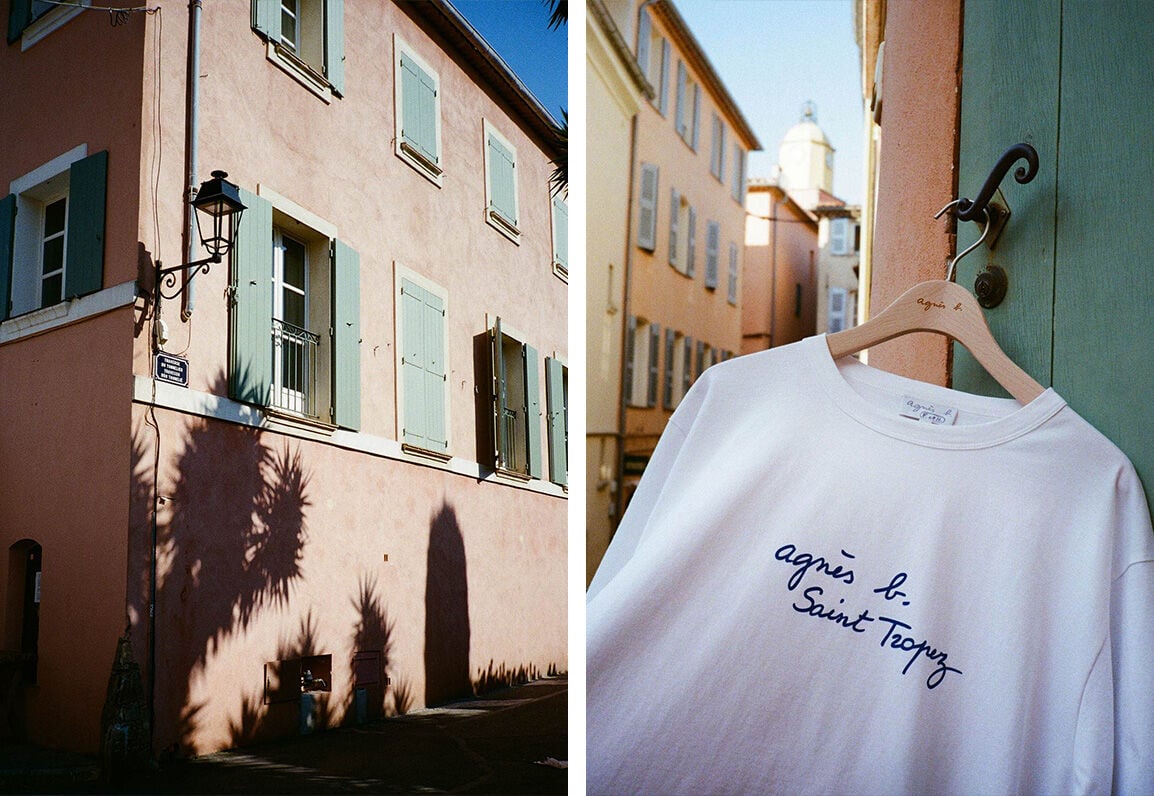 Boutique agn&egrave;s b. Saint-Tropez : pi&egrave;ces exclusives