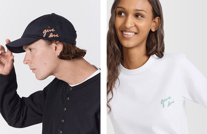 give love ! | agn&egrave;s b.'s Charitable Collection