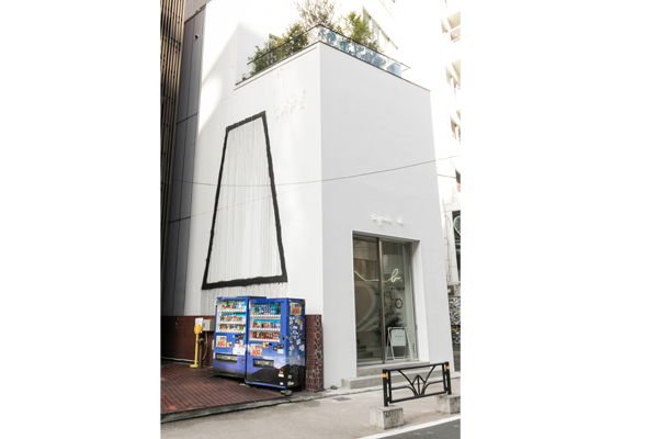 opening of the new agn&egrave;s b. concept shop in Shibuya!
