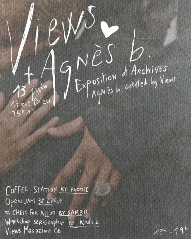 Pop-up Views &times; agn&egrave;s b.