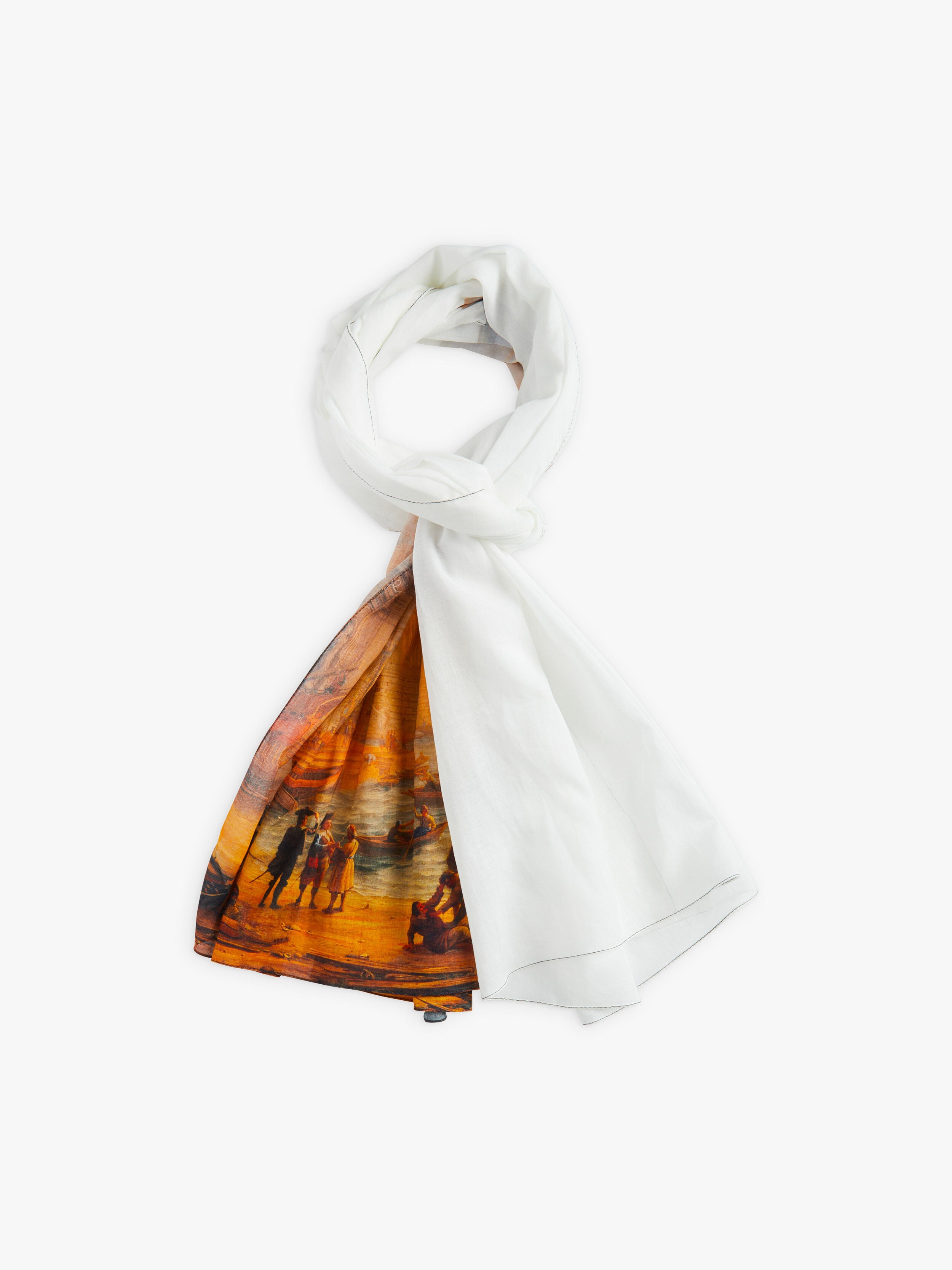 cotton chech agn&egrave;s b. inspired by the Louvre