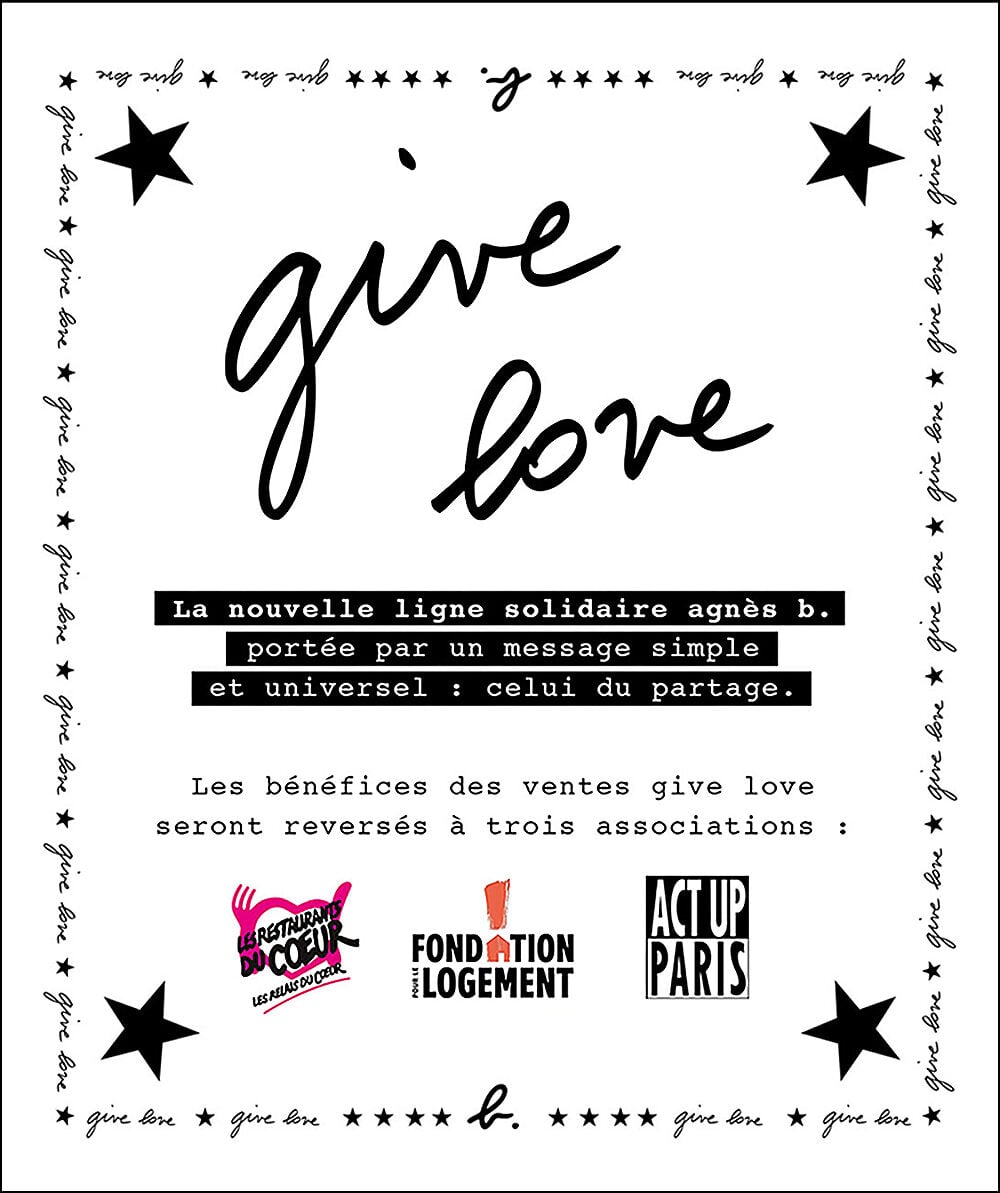 give love ! | agn&egrave;s b.'s Charitable Collection