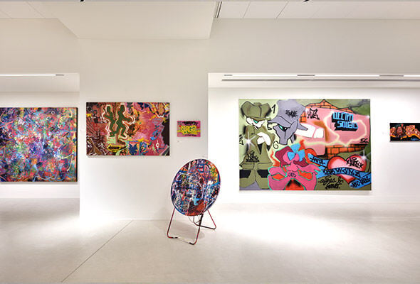 exhibition at Galerie du Jour
