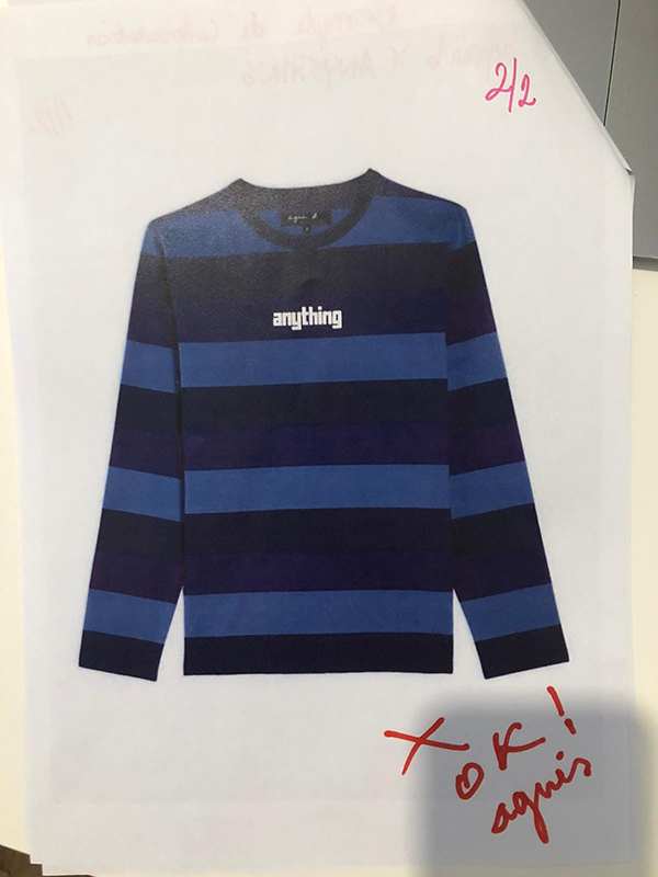 ANYthing x agn&egrave;s b.