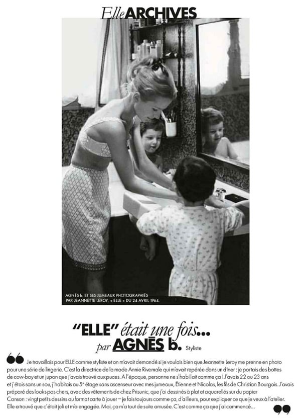 Agn&egrave;s avant agn&egrave;s b.